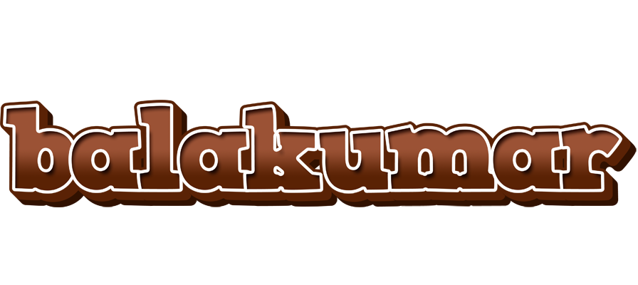Balakumar brownie logo