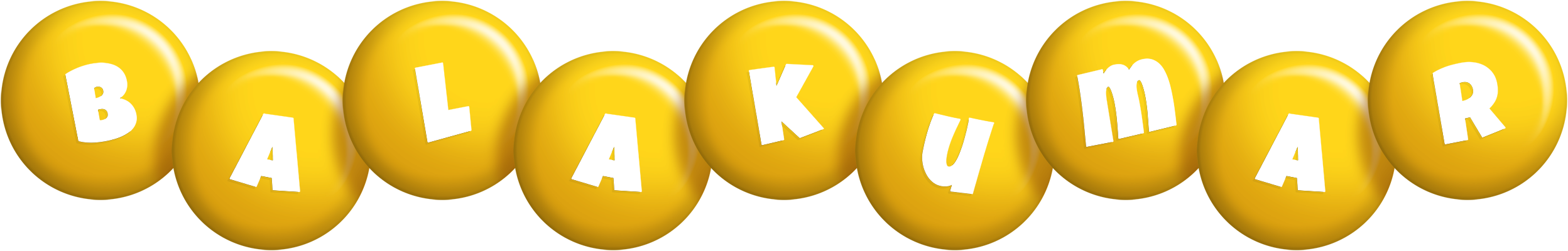 Balakumar candy-yellow logo