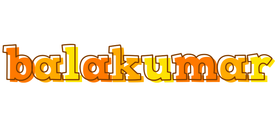 Balakumar desert logo