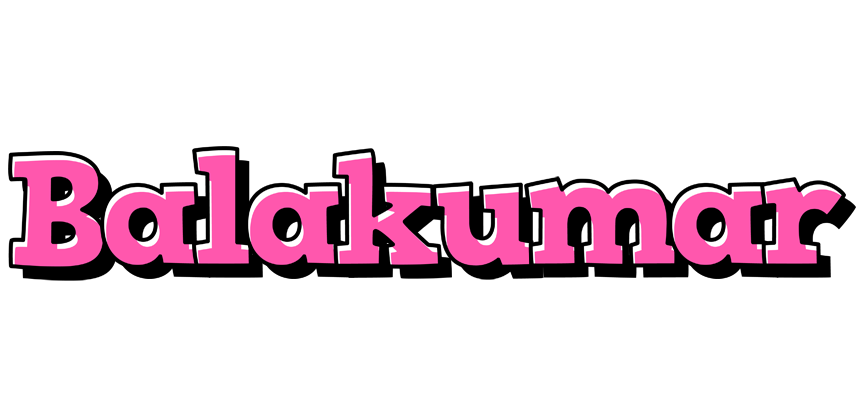 Balakumar girlish logo