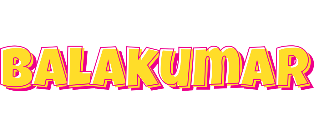Balakumar kaboom logo