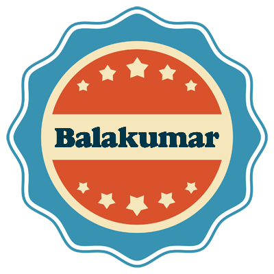 Balakumar labels logo