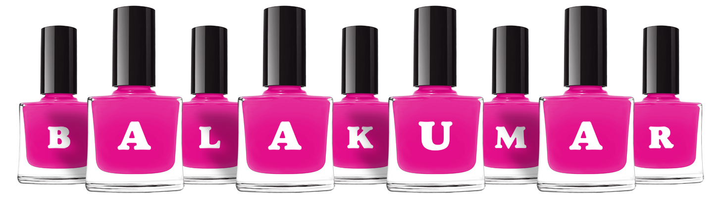 Balakumar nails logo