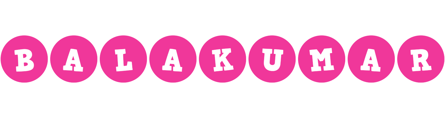 Balakumar poker logo