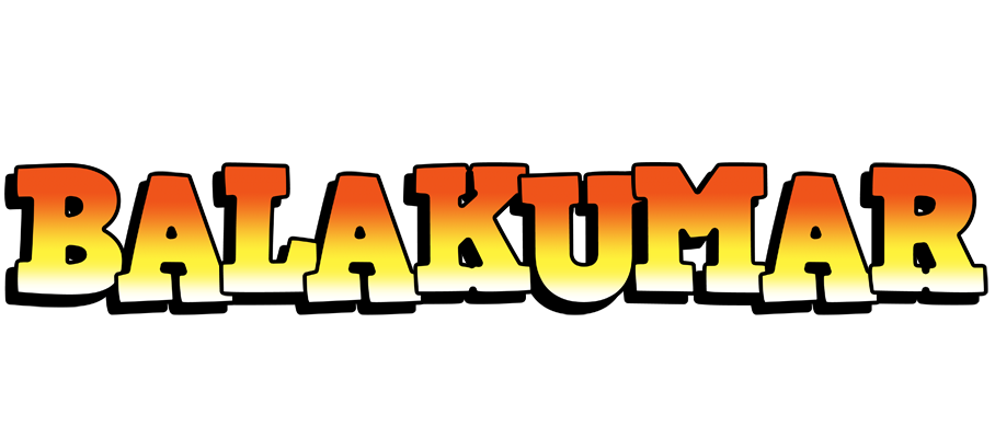 Balakumar sunset logo