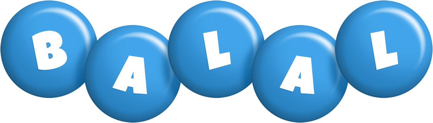 Balal candy-blue logo