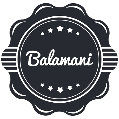 Balamani badge logo