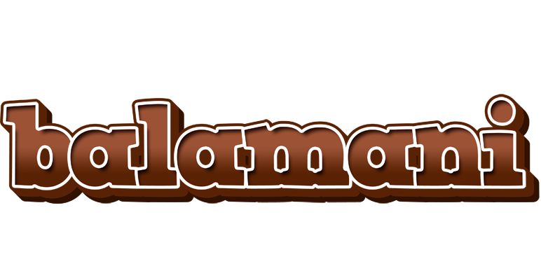 Balamani brownie logo