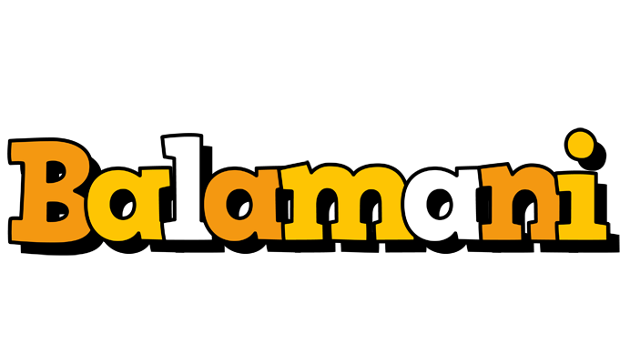 Balamani cartoon logo