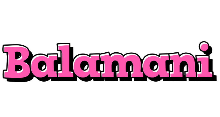 Balamani girlish logo