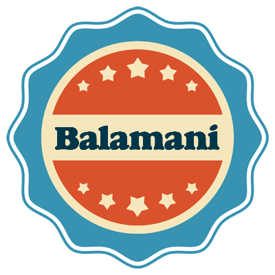 Balamani labels logo