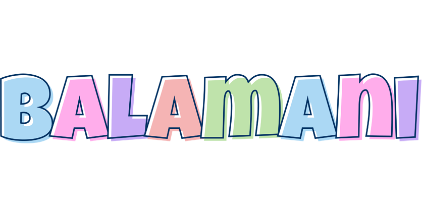 Balamani pastel logo