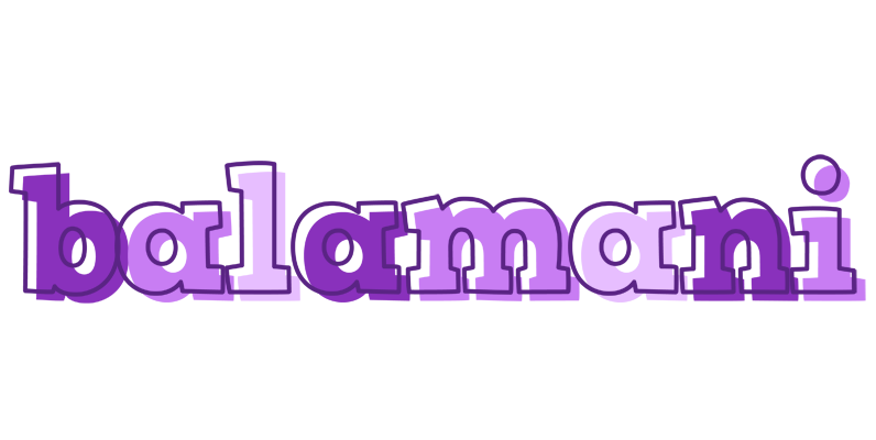 Balamani sensual logo