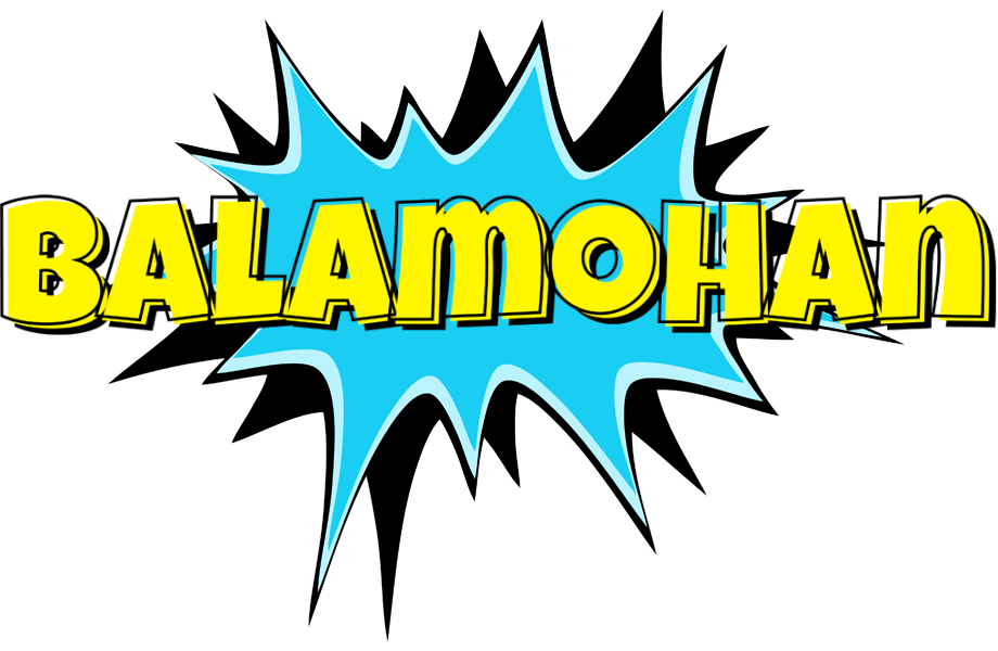 Balamohan amazing logo