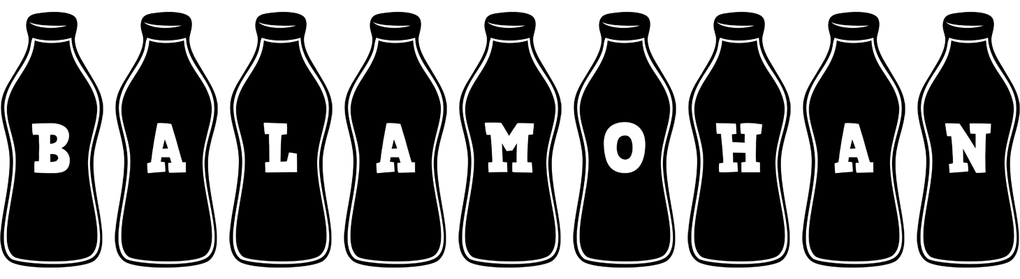 Balamohan bottle logo