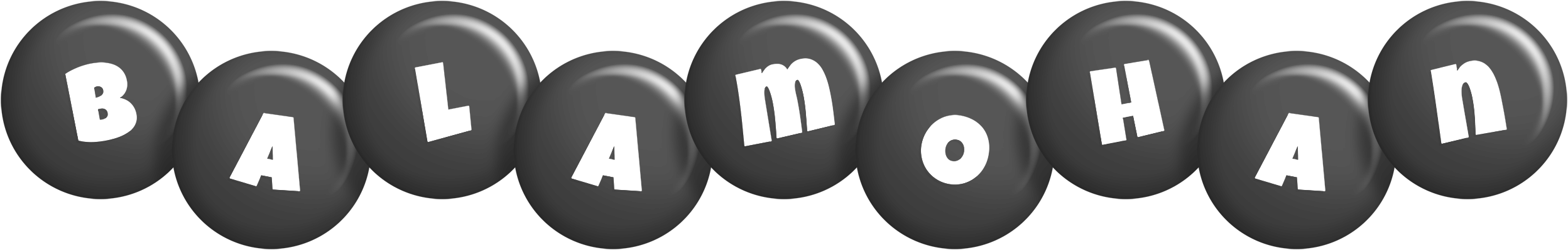 Balamohan candy-black logo