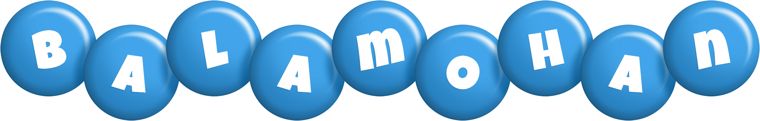 Balamohan candy-blue logo