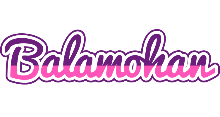Balamohan cheerful logo