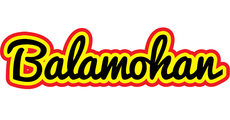 Balamohan flaming logo