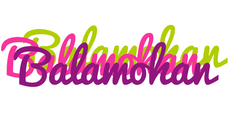 Balamohan flowers logo