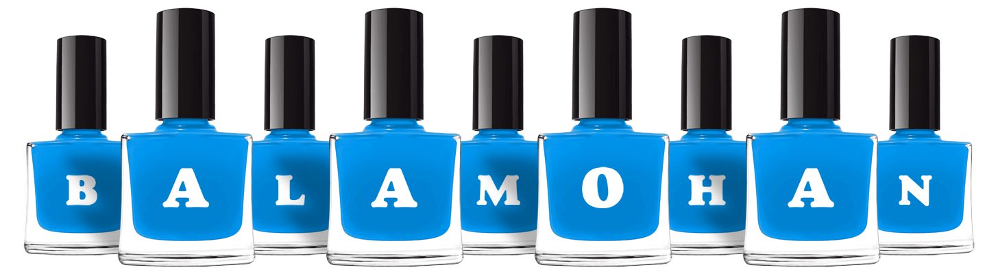 Balamohan glossy logo