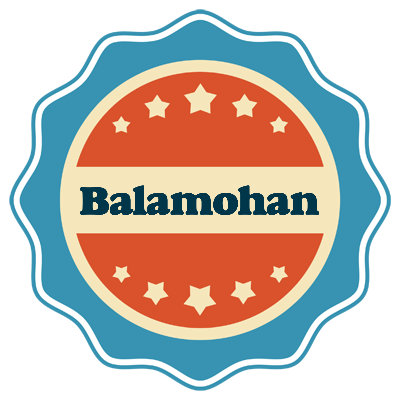 Balamohan labels logo