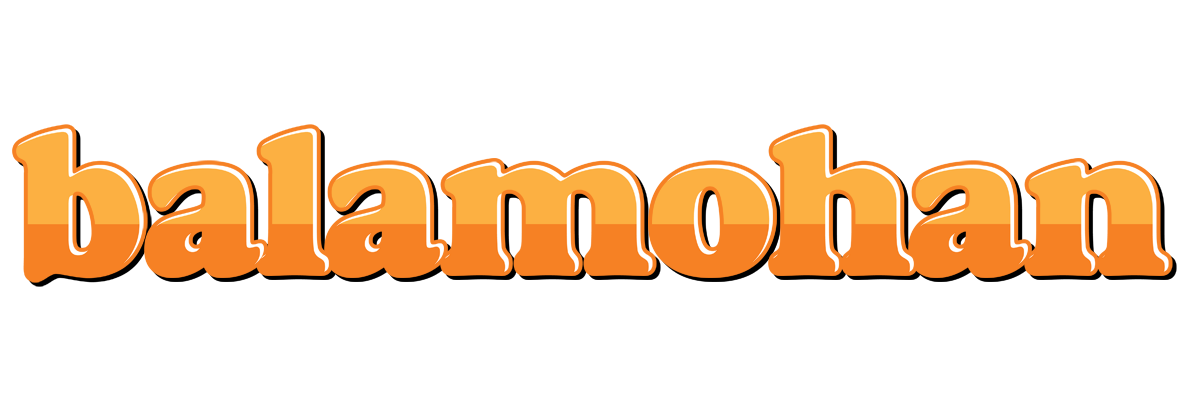 Balamohan orange logo