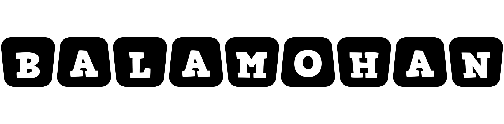 Balamohan racing logo