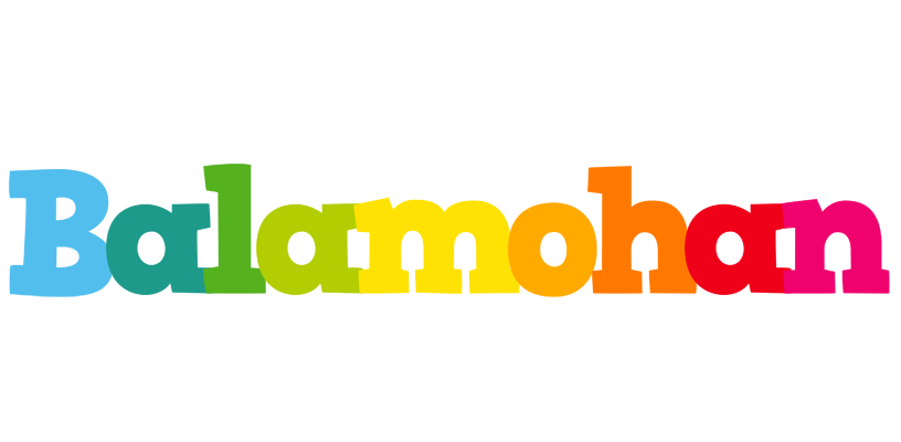 Balamohan rainbows logo