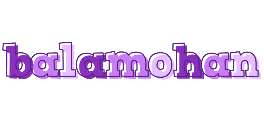Balamohan sensual logo