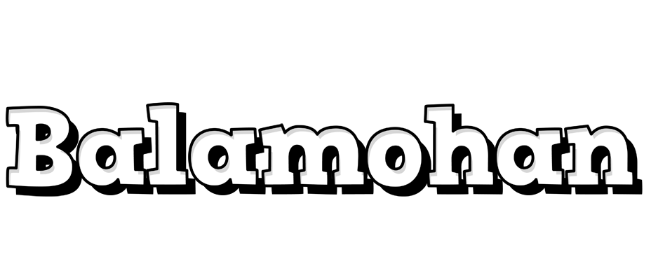Balamohan snowing logo