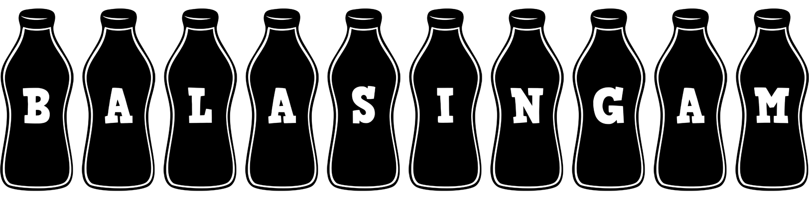 Balasingam bottle logo
