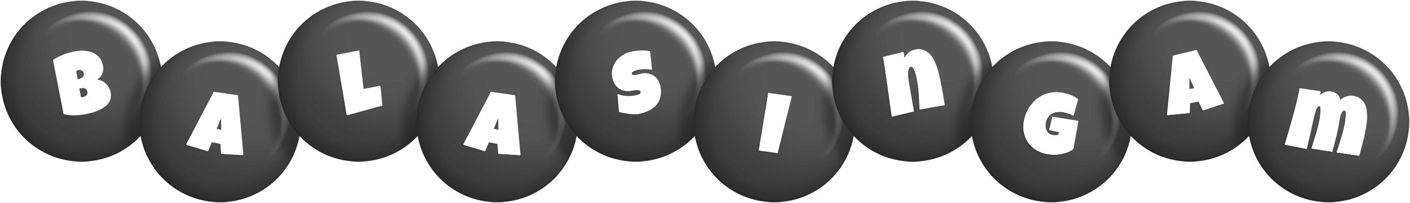 Balasingam candy-black logo