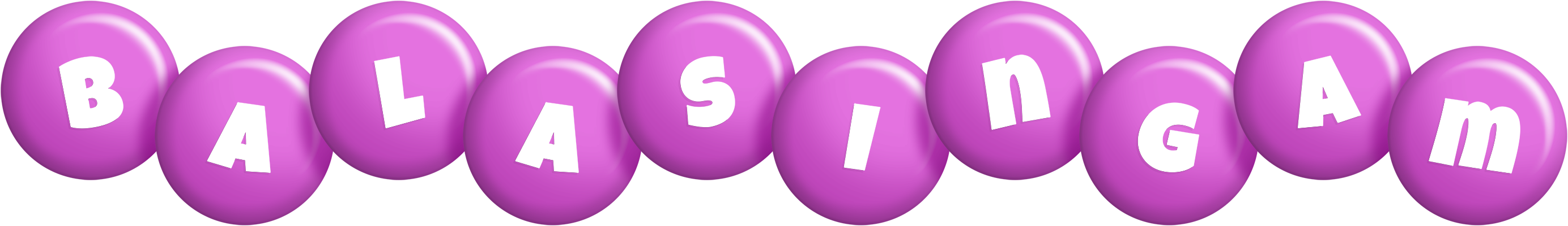 Balasingam candy-purple logo