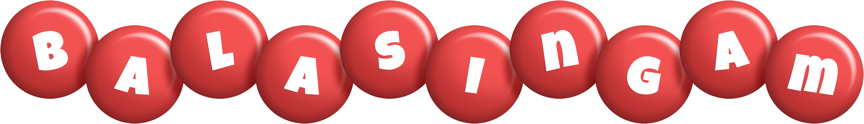 Balasingam candy-red logo