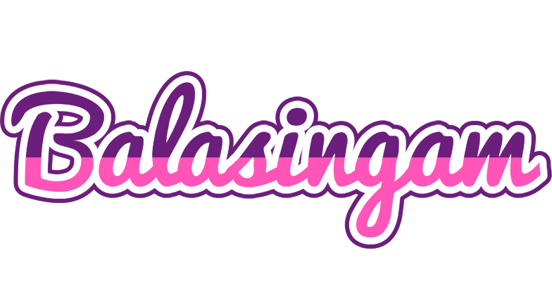 Balasingam cheerful logo
