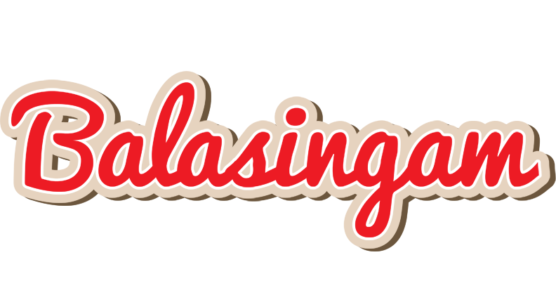 Balasingam chocolate logo