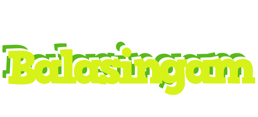 Balasingam citrus logo