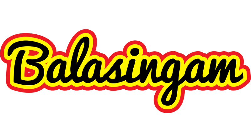 Balasingam flaming logo