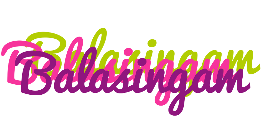 Balasingam flowers logo