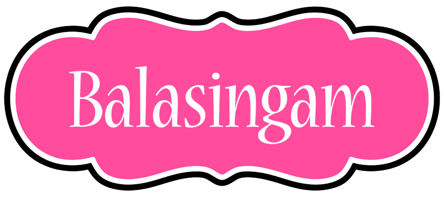 Balasingam invitation logo