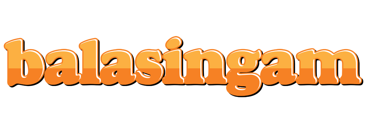 Balasingam orange logo