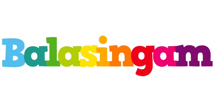 Balasingam rainbows logo