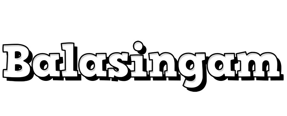 Balasingam snowing logo