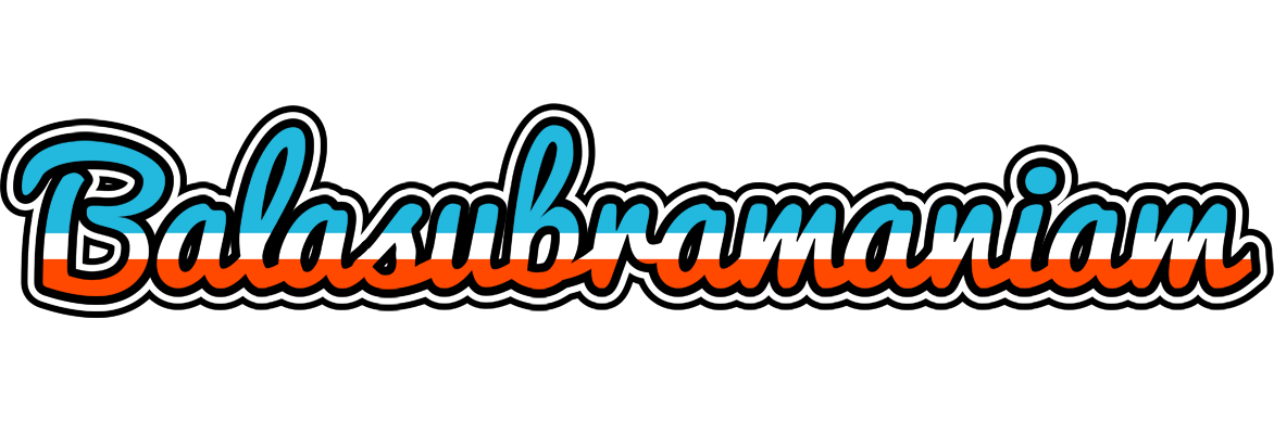 Balasubramaniam america logo