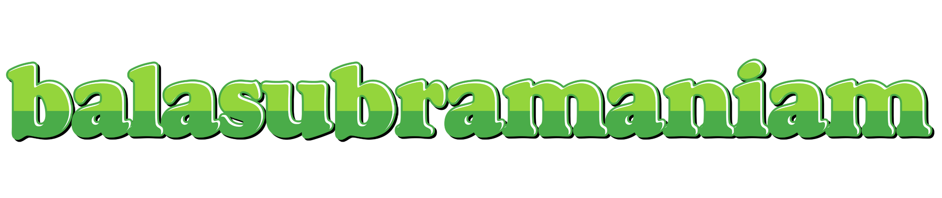 Balasubramaniam apple logo