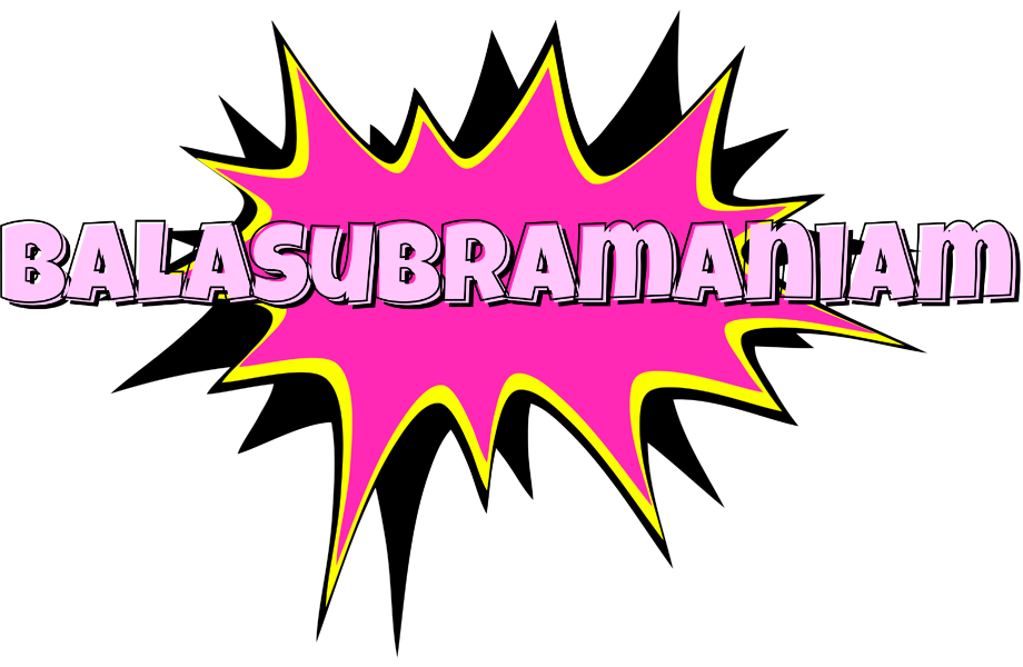 Balasubramaniam badabing logo