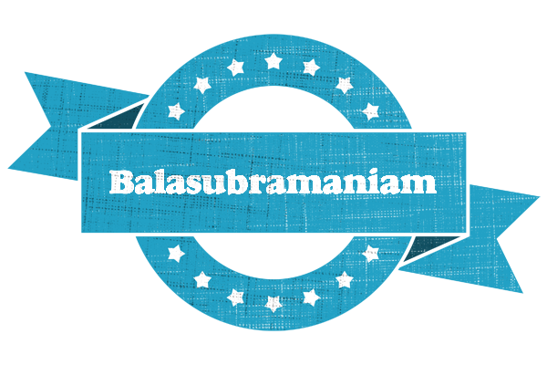 Balasubramaniam balance logo