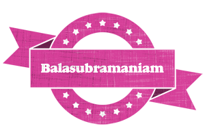 Balasubramaniam beauty logo