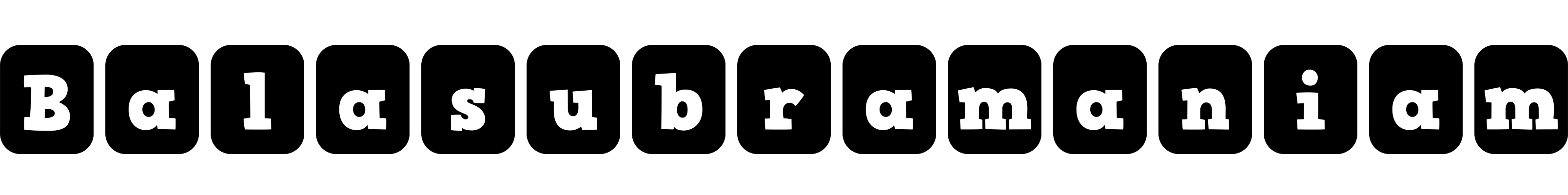 Balasubramaniam box logo